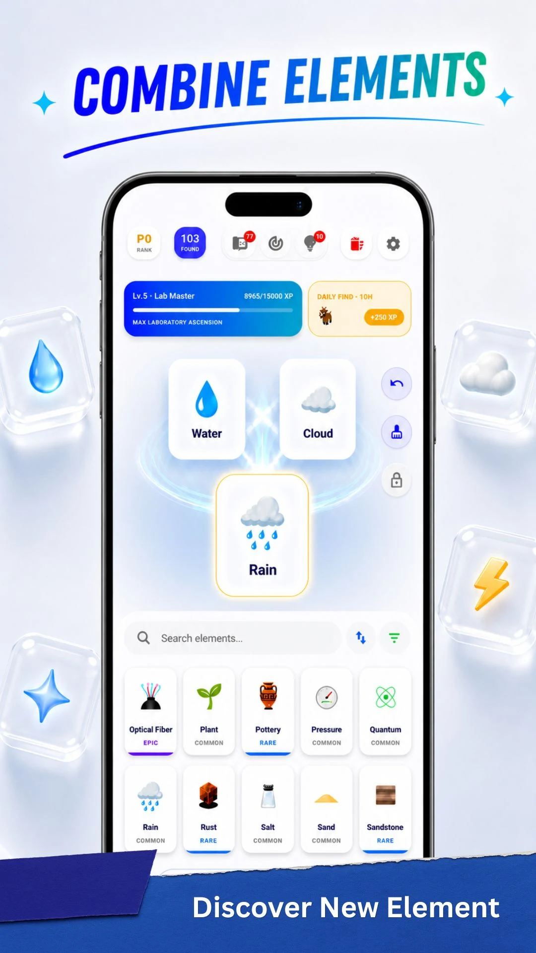 Fusion Lab - Merge & Discover screenshot